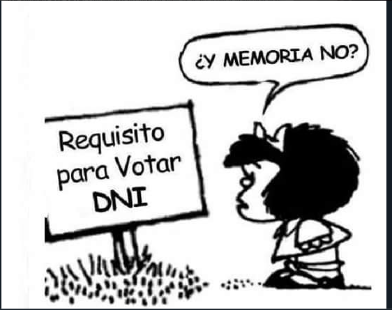 Memoria para votas